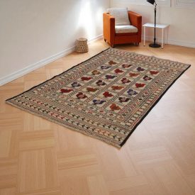 Tapis tribal kilim Adarskan 120x205 tapis mural tissé main