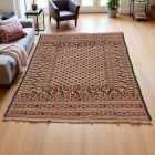 Tapis tribal kilim Adarskan 121x194 tapis mural tissé main