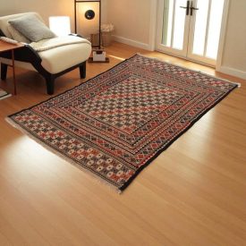 Tapis tribal kilim Adarskan 113x184 tapis mural tissé main