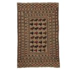 Tapis tribal kilim Adarskan 125x188 tapis mural tissé main