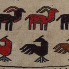 Tapis tribal kilim Adarskan 125x188 tapis mural tissé main