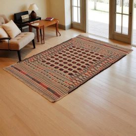 Tapis tribal kilim Adarskan 112x184 tapis mural tissé main