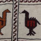 Tapis tribal kilim Adarskan 128x180 tapis mural tissé main