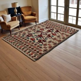 Tapis tribal kilim Adarskan 119x186 tapis mural tissé main