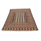 Tapis tribal kilim Adarskan 116x193 tapis mural tissé main
