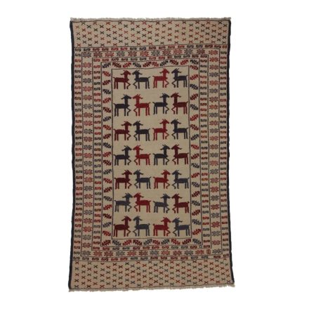 Tapis tribal kilim Adarskan 115x198 tapis mural tissé main