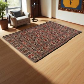 Tapis tribal kilim Adarskan 129x208 tapis mural tissé main