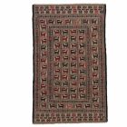 Tapis tribal kilim Adarskan 129x208 tapis mural tissé main