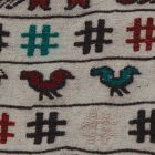 Tapis tribal kilim Adarskan 121x196 tapis mural tissé main