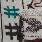 Tapis tribal kilim Adarskan 121x196 tapis mural tissé main