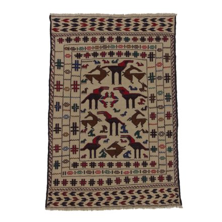 Tapis tribal kilim Adarskan 130x197 tapis mural tissé main