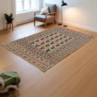 Tapis tribal kilim Adarskan 124x204 tapis mural tissé main