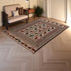 Tapis tribal kilim Adarskan 126x192 tapis mural tissé main