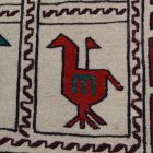 Tapis tribal kilim Adarskan 126x192 tapis mural tissé main