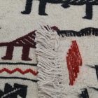 Tapis tribal kilim Adarskan 121x203 tapis mural tissé main