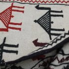 Tapis tribal kilim Adarskan 121x203 tapis mural tissé main