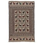 Tapis tribal kilim Adarskan 126x202 tapis mural tissé main