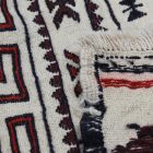 Tapis tribal kilim Adarskan 126x202 tapis mural tissé main