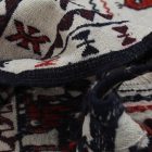 Tapis tribal kilim Adarskan 126x202 tapis mural tissé main