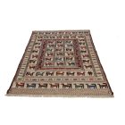 Tapis tribal kilim Adarskan 126x198 tapis mural tissé main