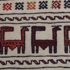 Tapis tribal kilim Adarskan 119x207 tapis mural tissé main