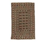 Tapis tribal kilim Adarskan 115x178 tapis mural tissé main