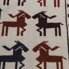 Tapis tribal kilim Adarskan 124x200 tapis mural tissé main