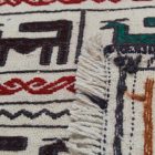 Tapis tribal kilim Adarskan 121x200 tapis mural tissé main