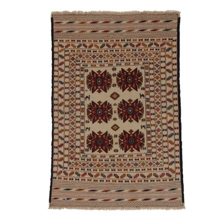 Tapis tribal kilim Adarskan 127x192 tapis mural tissé main