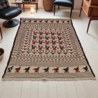 Tapis tribal kilim Adarskan 122x188 tapis mural tissé main