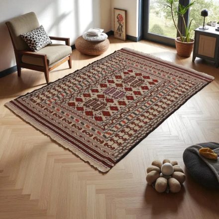 Tapis tribal kilim Adarskan 123x177 tapis mural tissé main