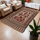 Tapis tribal kilim Adarskan 111x203 tapis mural tissé main