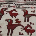 Tapis tribal kilim Adarskan 111x203 tapis mural tissé main