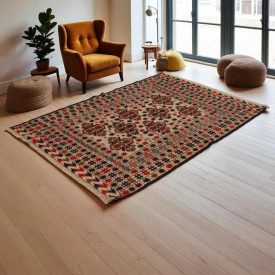Tapis tribal kilim Adarskan 128x175 tapis mural tissé main