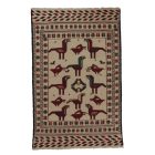 Tapis tribal kilim Adarskan 133x199 tapis mural tissé main