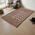 Tapis tribal kilim Adarskan 117x196 tapis mural tissé main