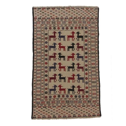 Tapis tribal kilim Adarskan 120x197 tapis mural tissé main