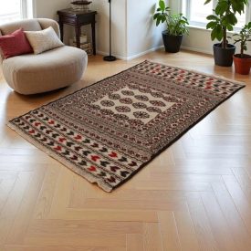 Tapis tribal kilim Adarskan 126x204 tapis mural tissé main