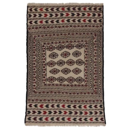 Tapis tribal kilim Adarskan 126x204 tapis mural tissé main