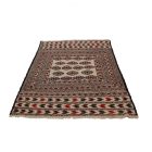 Tapis tribal kilim Adarskan 126x204 tapis mural tissé main