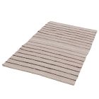 Tapis chiffon 152x81 rayé tapis chiffon en coton