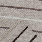 Tapis chiffon 152x81 rayé tapis chiffon en coton