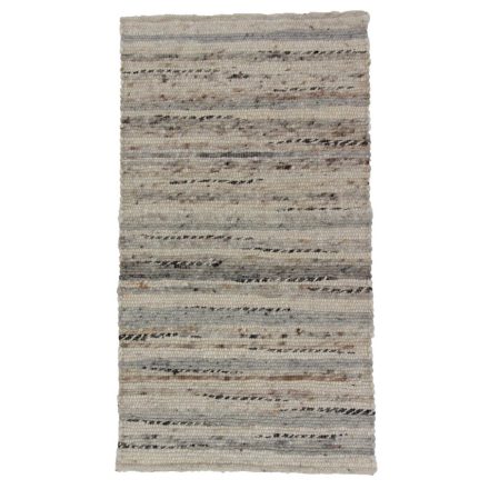 Tapis épais en laine Rustic 70x127 Tapis en laine tissée de salon ou de chambre à coucher