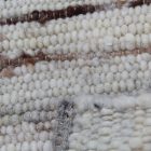 Tapis épais en laine Rustic 69x130 Tapis en laine tissée de salon ou de chambre à coucher