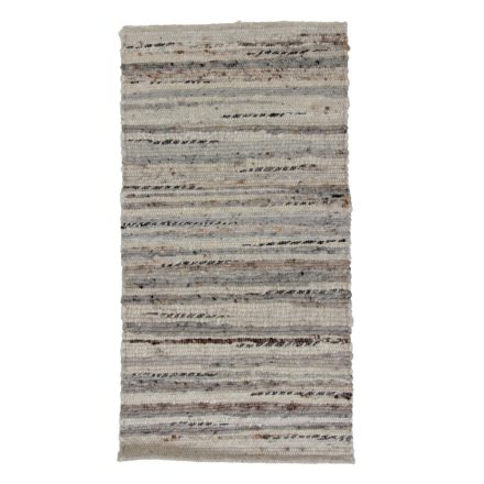 Tapis épais en laine Rustic 68x132 Tapis en laine tissée de salon ou de chambre à coucher