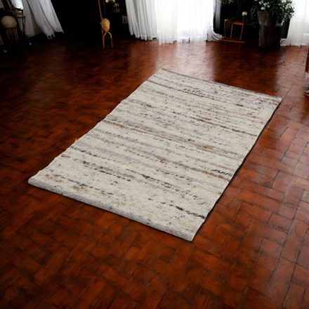 Tapis en laine épais Rustic 70x131 Tapis beige