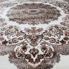 Tapis classique beige brun 160x230 tapis mécanique polyester