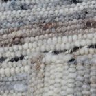 Tapis moderne en laine Rustic 90x175 tapis rayé