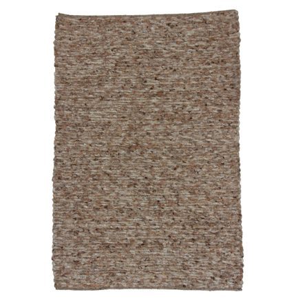 Tapis laine tissé Rustic 131x194 tapis en laine moderne de séjour ou de chambre à coucher