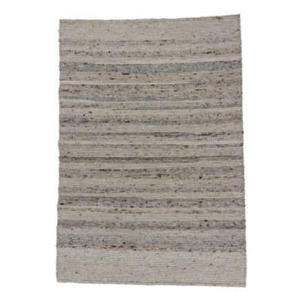 Tapis laine tissé Rustic 130x186 tapis en laine moderne de séjour ou de chambre à coucher